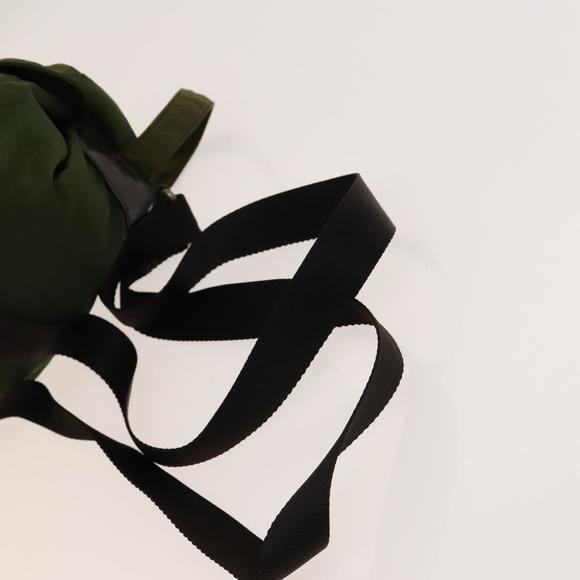 PRADA Backpack Nylon Khaki Auth th6262 main image 16